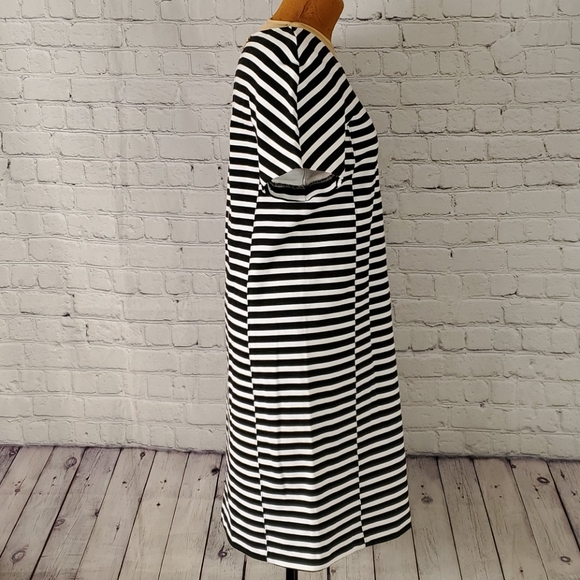 J Crew Striped Tee Shirt Dress - Picture 3 of 9